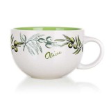 Olíva bogyó mintás, óriás Jumbo bögre, 6,6 dl - Ingyenes szállítással