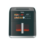 Oliver Voltz OV51980CF, Air Fryer, 1800 W, 8 liter, 12 program, Időzítő, Fekete, Légkeveréses fritőz