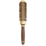 Olivia Garden Expert Blowout Speed Wavy Bristles Brush Gold and Brown 35 mm