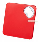 Olmux poháralátét, sörnyitóval - piros