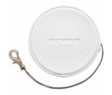 Olympus LC-60.5GL WHT Genuine Leather Lens Cover (