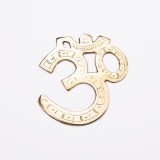 OM szimbólum - Réz fali dekoráció 8cm - Bodhi