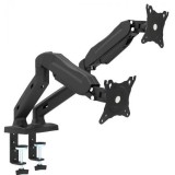 OMEGA dupla asztali monitortartó 13"-177" fekete (OUPC24D) (OUPC24D)