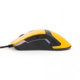 OMEGA Egér VARR Gaming, OM-270 1200-1600-2400-3200DPI, sárga OM0270