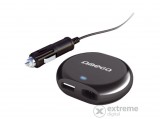 Omega OZU90O univerzális DC mini autós notebook adapter, USB porttal