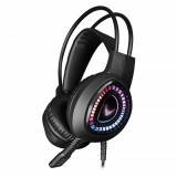OMEGA VARR Gaming VH-8010L gaming headset fekete (VH-8010L) - Fejhallgató