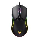 Omega VARR RGB optikai egér (USB, fekete)