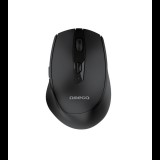 Omega vezeték nélküli újratölthető egér fekete USB-C 800-1200-1600-2400 DPI