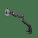 One For All Solid Single black Monitor asztali tartó 33 cm (13) - 88,9 cm (35) Fekete Állítható magasságú, Dönthető és forgatható, Csuklóval (DM4110)