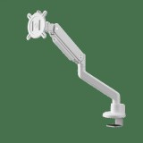 One For All Solid Single white Monitor asztali tartó 33 cm (13) - 88,9 cm (35) Fehér Állítható magasságú, Dönthető és forgatható, Csuklóval (DM4120)
