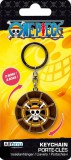 One Piece: Hajókormány forgó kulcstartó