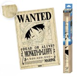 One Piece- Luffy körözési plakát pergamern paírból