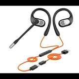 ONEODIO Sport Fejhallgató - OpenRock LINK 10 Black (premium, légvezetés, BT 6.0, fekete, USB-C, USB-A)