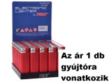 Öngyújtó Prof elektromos 1 db piros ezüst kupakkal 40880018