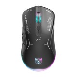 Onikuma CW917 Wireless Gaming Egér - Fekete (CW917 2.4G+WIRED BLA)