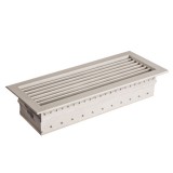 ONIXCOM BRG fehér alumínium szellőzőrács állítható lamellákkal - 300x100-plenum