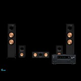 Onkyo TX-NR6100 + Klipsch R-800F 5.0 házimozi szett, fekete