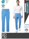 Onna Medical LIMITLESS BLUE prémium stretch egészségügyi férfi nadrág - munkaruha
