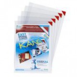 Öntapadó bemutatótábla, A3, TARIFOLD "Kang", piros [2 db]