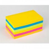 Öntapadó jegyzettömb, 76x127 mm, 6x90 lap, 3M POSTIT, "Super Sticky", Rio [540 lap]