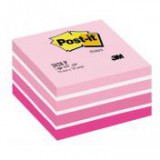 Öntapadó jegyzettömb, 76x76 mm, 450 lap, 3M POSTIT, aquarell pink [450 lap]