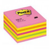 Öntapadó jegyzettömb, 76x76 mm, 450 lap, 3M POSTIT, lollipop pink [450 lap]