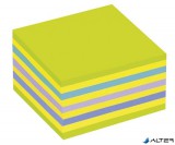 Öntapadó jegyzettömb, 76x76 mm, 450 lap, 3M POSTIT, lollipop zöld