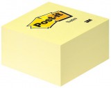 Öntapadó jegyzettömb, 76x76 mm, 450 lap, 3M POSTIT, sárga (LP636B)