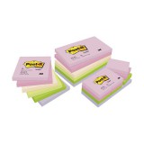 Öntapadós jegyzettömb 3M Post-It 76x127mm 6556SSR Super Sticky Rió 90 lap