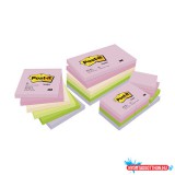 Öntapadós jegyzettömb 3M Post-It 76x127mm 6556SSR Super Sticky Rió 90 lap