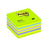 Öntapadós jegyzettömb 3M Post-it LP 2028NB 76x76mm lollipop zöld 450 lap