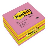 Öntapadós jegyzettömb 3M Post-it LP 2028NP 76x76mm lollipop pink 450 lap
