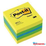 Öntapadós jegyzettömb 3M Post-it LP2051L 51x51mm mini kocka lime 400 lap