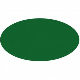 Öntapadós ovális matrica Zöld