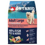 ONTARIO Adult Large 7 Fish & Rice 2,25kg