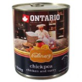ONTARIO Culinary Chickpea, Chicken and Curry konzerv 800 g