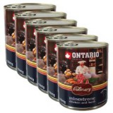 ONTARIO Culinary Minestrone Chicken and Lamb konzerv 6 x 800 g