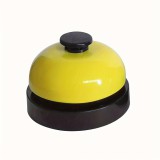 Öntöttvas háziállat-tréning csengő, interaktív hívócsengő macskáknak és kutyáknak #Sárga