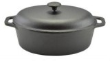 Öntöttvas kacsasütő, fedővel 36 cm (15535)