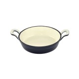 Öntöttvas, zománcozott mini szeletsütő, 18,5 x 4,5 cm, kék - 0 Ft posta