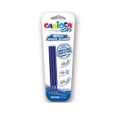 Oops kék kitörölhető tollbetét 0,7mm 3db-os szett - Carioca