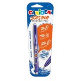 OOPS POP radírozható kék golyóstoll - Carioca