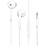 Oppo MH135 3.5mm jack vezetékes fülhallgató – headset mikrofonnal, fehér