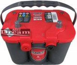 Optima Red - 12v 50ah - autó akkumulátor - bal+ *oldalcsavaros*U - 4,2