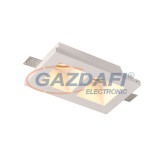 OPTONICA 2065 mennyezeti spot lámpatest süllyesztett, gipsz szögletes 2*GU10 MAX-35W