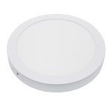 OPTONICA 2412 LED panel, falon kívüli, kerek 24W AC85-260V 50-60Hz 2800K