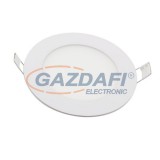 OPTONICA 2610 LED panel, süllyesztett kerek 18W 1500LM AC85-265V CRI>95 2700K