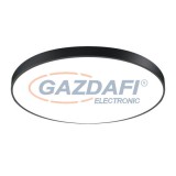 OPTONICA 2902 LED mennyezeti lámpa kerek 5630SMD 18W AC175-260V 1350LM 3000K - fekete