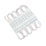 Optonica 3-as lencsés modul, 2835, 160°, 1W, IP65 - zöld