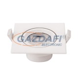 OPTONICA 3287 7W LED COB spot lámpa szögletes billenthető AC100-240V 525LM 6000K